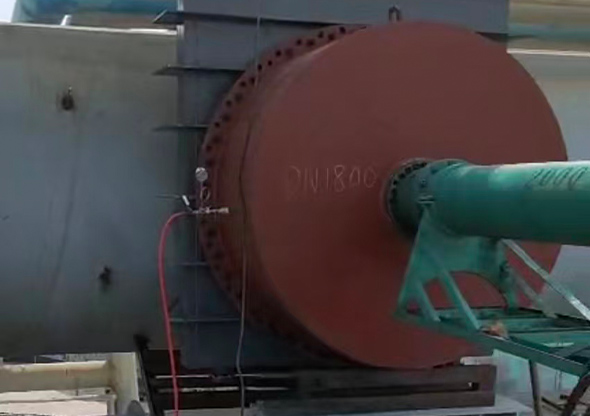 DN1800煤氣管道封堵